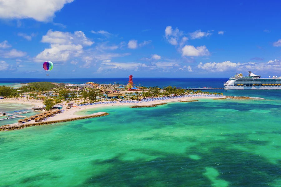 Royal Caribbean International, Mariner of the Seas, CocoCay, Aerial Panorama, SSorace.jpg